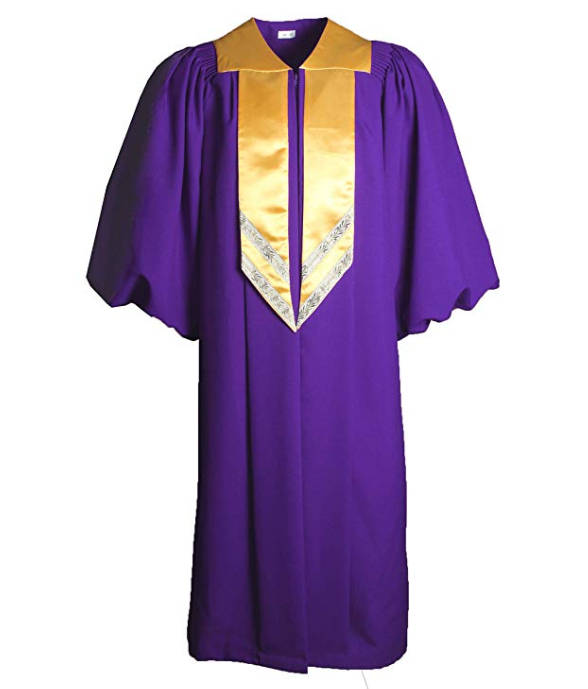 Deluxe Choir Robe with Stoles & Cuff Sleeves