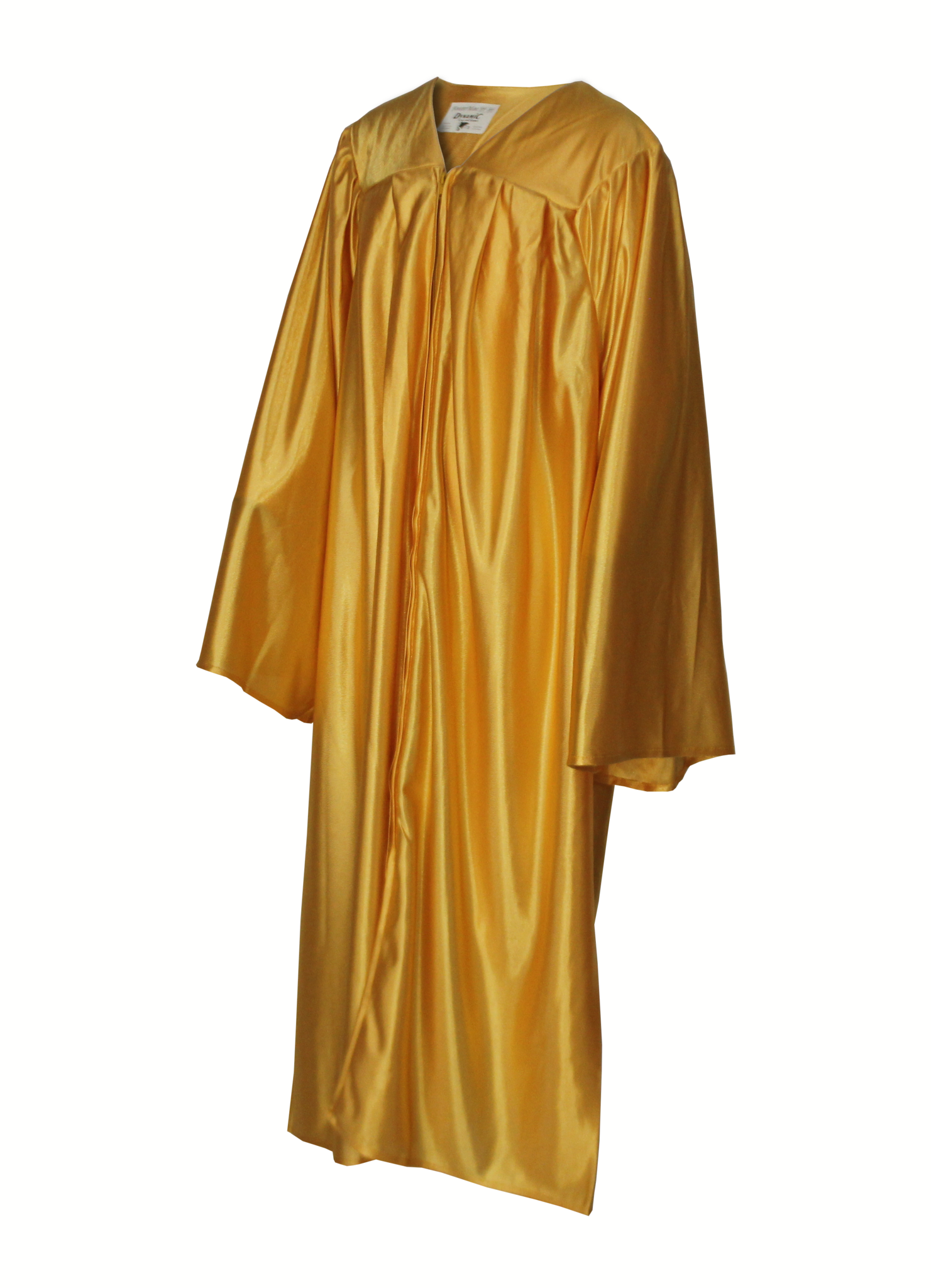 Shiny Antique Gold Choir Gown