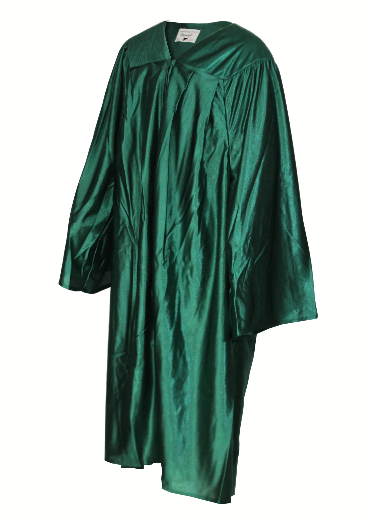 Shiny Hunter Green Choir Gown